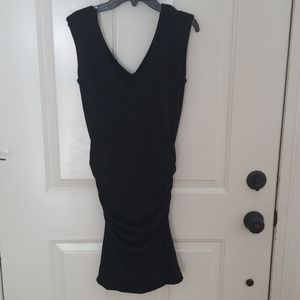 Black cocktail dress